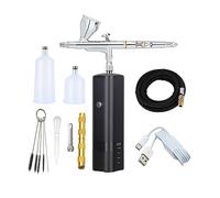 Aerografo wireless tascabile portatile con set compressore Facile da usare Silenzioso Applicazione multifunzionale(2B+30A controller)