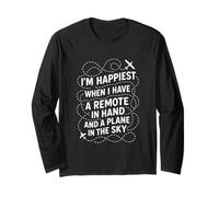 Aeromodelli Che Dicono "buon Volo" Rc Plane Maglia a Manica