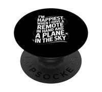 Aeromodelli Che Dicono "buon Volo" Rc Plane PopSockets PopGrip Adesivo