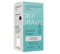 Aeron Cx/gravel Extralite Protect Sv 65mm Inner Tube Argento 650B/700C / 32-52 Black