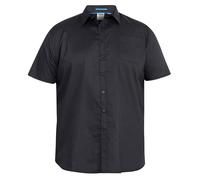 Aeron - D555 Uomo Taglie Forti Manica Corta Facile Ferro Classico Regolare
