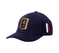 Aeronautica Militare, ,Accessories ,unisex ,Blu ,ONE SIZE Cappello in canvas con patch frecce Tricolori