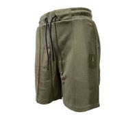 Aeronautica Militare Bermuda BF020 in Felpa da Uomo, Pantaloncini, Shorts Frecce Tricolori (IT, Testo, L, Regular, Regular, Oliva)