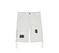 Aeronautica Militare Bermuda Uomo Anti-G in Cotone 251BE041CT1122 8057630516175-50 Bianco 50 50