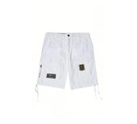 Aeronautica Militare Bermuda Uomo Shorts Anti-g BE041 Pilota Frecce Tricolori (IT, Numero, 54, Regular, Regular, Bianco)