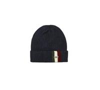 Aeronautica Militare Berretto Cuffia CU080 da Uomo con Tricolore e Aquila Metallo, Cappellino