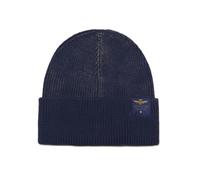 Aeronautica Militare Berretto Cuffia CU084 da Uomo in Cotone Tinto Capo, Cappellino