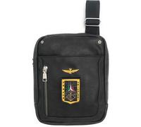 Aeronautica Militare Borsello AM-471 Pilot con tracolla regolabile e patch logo intercambiabile