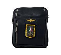 Aeronautica Militare Borsello con tracolla regolabile AM-470 (Blue)