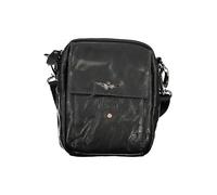 Aeronautica Militare Borsello a tracolla in vera pelle VINTAGE AM307-NE