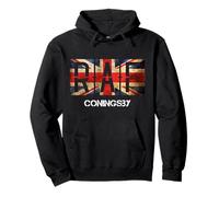 Aeronautica militare britannica RAF Coningsby Vintage Distressed Felpa con Cappuccio