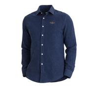 Aeronautica Militare - Ca1321Uct03089 Camicia in Lino - - Shirts - Uomo - Blu - M