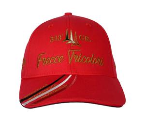 Aeronautica Militare - Cappellino Baseball Rosso Modello Ha1205 - - Accessories - Uomo - Rosso - ONE SIZE