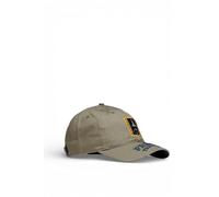 Aeronautica Militare Cappello in cotone con ricami Verde oliva