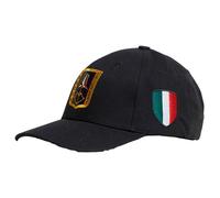AERONAUTICA MILITARE Cappellino Uomo In Canvas Con Patches HA1150UCT03043 Nero