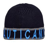 AERONAUTICA MILITARE Cappello CU004L Cuffia Berretto con risvolto decorato BLU