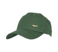 Aeronautica Militare - Cappello da Baseball Basic Aquila Verde Metallo - - Accessories - unisex - Verde - ONE SIZE
