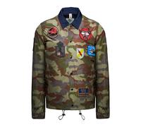 Aeronautica Militare - Coach Jacket Camouflage - - Jackets - Uomo - Verde - M