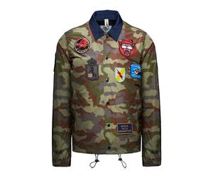 Aeronautica Militare - Coach Jacket Camouflage - - Jackets - Uomo - Verde - M