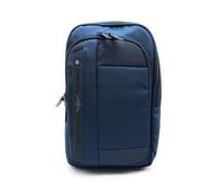 Aeronautica Militare Comodo e pratico monospalla, convertibile in zaino. Dispone di un ampio scomparto principale con chiusura zip, organizzato internamente con pratiche tasche: tasca porta laptop, ta