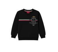 Aeronautica Militare felpa bambino con ricamo nero 10a
