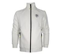 AERONAUTICA MILITARE Felpa Uomo Centro Sportivo In Cotone FE1944 Colore Bianco