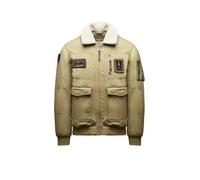 Aeronautica Militare Giacca Pilot Uomo con Collo Removibile 252AB3024UCT03151 8057630555532-52 Beige 52
