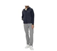 Aeronautica Militare Giubbino imbottito AF481, felpa ibrida imbottita, da uomo, cardigan (IT, Testo, 3XL, Regular, Regular, 08380 Blu)