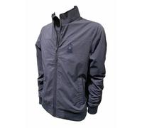 Aeronautica Militare Giubbino sailor AB2210 da uomo, giubbotto, giacca in gabardina tecnica, Frecce Tricolori (IT, Testo, XXL, Regular, Regular, Blu)
