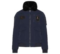 AERONAUTICA MILITARE Giubbotto Uomo Imbottito con Colletto Pilot AB106 Colore Blu Taglia 50