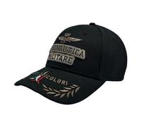 Aeronautica Militare - Ha1104Uct02261 Baseball Cap - - Accessories - Uomo - Nero - ONE SIZE