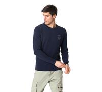 Aeronautica Militare Maglia Girocollo in Cotone Punto Riso MA1394 Colore Blu Navy Taglia M