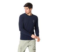 Aeronautica Militare Maglia Girocollo in Cotone Punto Riso MA1394 Colore Blu Navy Taglia M