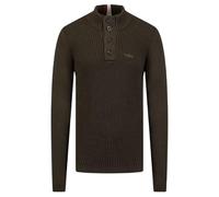 Aeronautica Militare Maglione Quattro Bottoni Colore Dark Musk - Medium