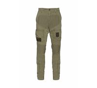 Aeronautica Militare Pantalone Anti-G Frecce Tricolori PA1387CT, da Uomo, Cargo, Bermuda, Felpa (IT, Testo, XL, Regular, Regular, 39261 Verde)