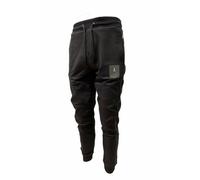 Aeronautica Militare Pantalone da Tuta PF1004 Frecce Tricolori in Felpa, da Uomo (IT, Testo, S, Regular, Regular, 34300 Jet Black)