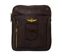 Aeronautica Militare Borsello con tracolla regolabile AM-470 (Moro)