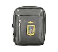 Aeronautica Militare Borsello AM-471 Pilot con tracolla regolabile e patch logo intercambiabile