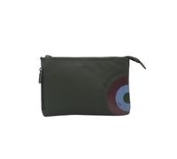 Aeronautica Militare Pochette/clutch realizzata in tessuto tecnico gommato che incarna lo stile unico e distintivo (verde)
