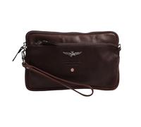 Aeronautica Militare Pochette in pelle con tracolla
