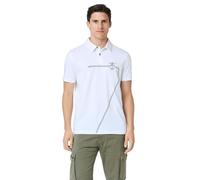 Aeronautica Militare Polo Bianca Frecce Scie 251PO1862J682 Uomo XXL