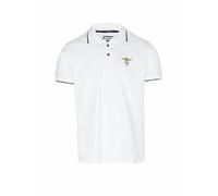 Aeronautica Militare Polo Uomo PO1308 in Cotone Piquet (IT, Testo, XL, Regular, Regular, Bianco)