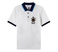 AERONAUTICA MILITARE Polo in Pique' Sottocollo Jacquard PO1761 Colore Bianco
