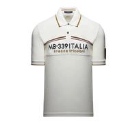 Aeronautica Militare - Polo Shirt - - Tops - Uomo - Bianco - 2XL