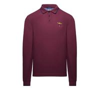 AERONAUTICA MILITARE Polo Uomo Manica Lunga PO1653UP00082 Colore Bordeaux