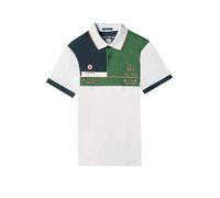 Aeronautica Militare Polo Uomo Color-Block Ricamata 251PO1867P173 8057630432567 - Bianco Bianco Verde Blu 94647