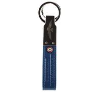 Aeronautica Militare Portachiavi in pelle con due anelli. Non definito BLU