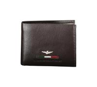 Aeronautica Militare Portafoglio Uomo in Vera Pelle con portamonete e portadocumenti …