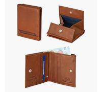 Aeronautica Militare Portafoglio uomo verticale in pelle linea Moon AM 234 (Cuoio)