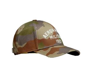 Aeronautica Militare - Printed Camouflage Cap Ha1241Uct04324 - - Accessories - unisex - Verde - ONE SIZE